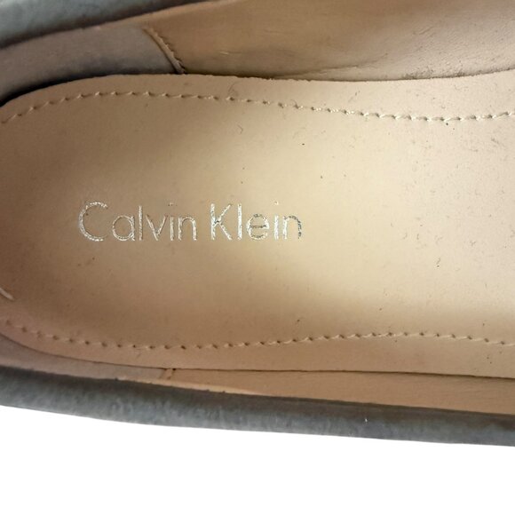 Calvin Klein monet gray slip on flats flexible sole women's size 6M - Picture 10 of 12